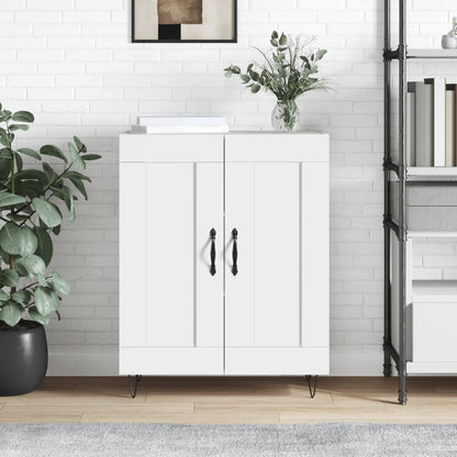 Sideboard High Gloss White 69.5x34x90 cm Engineered Wood