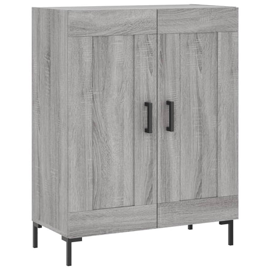 Sideboard Grey Sonoma 69.5x34x90 cm Engineered Wood