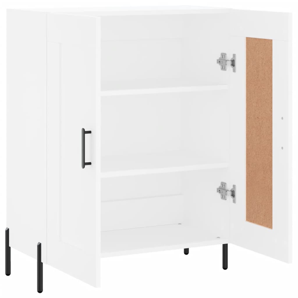 Sideboard White 69.5x34x90 cm Engineered Wood
