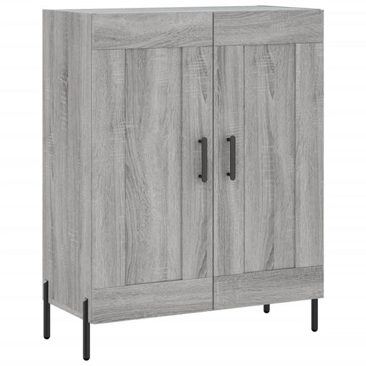 Sideboard Grey Sonoma 69.5x34x90 cm Engineered Wood