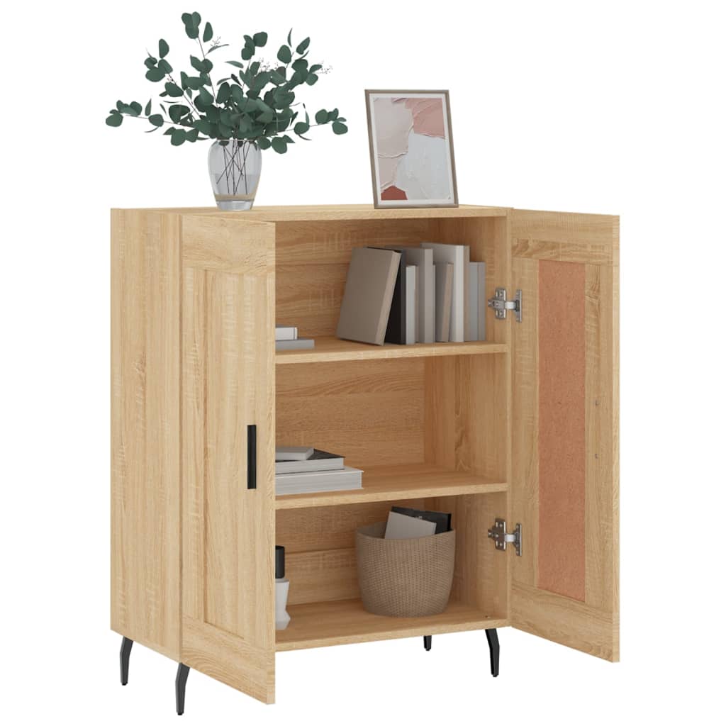 Sideboard Sonoma Oak 69.5x34x90 cm Engineered Wood