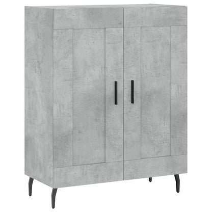 Sideboard Concrete Grey 69.5x34x90 cm Engineered Wood