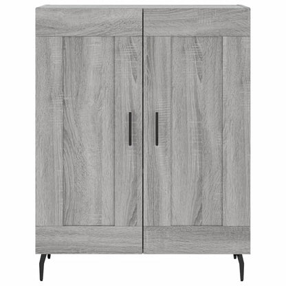 Sideboard Grey Sonoma 69.5x34x90 cm Engineered Wood