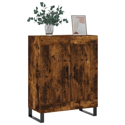 Sideboard Smoked Oak 69,5x34x90 cm Engineered Wood
