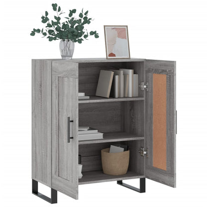 Sideboard Grey Sonoma 69.5x34x90 cm Engineered Wood