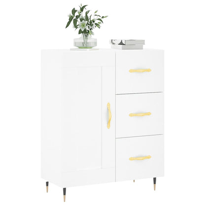 Sideboard White 69.5x34x90 cm Engineered Wood