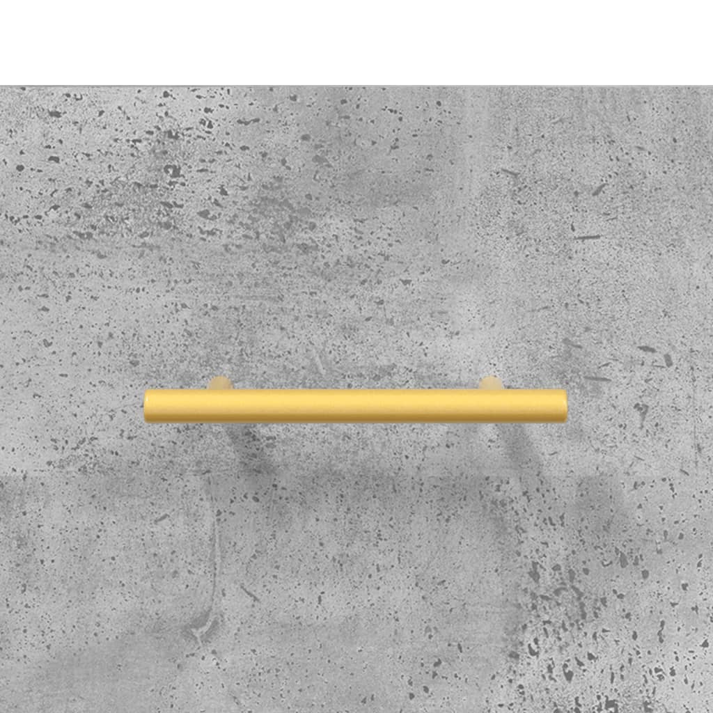 Sideboard Concrete Grey 69.5x34x90 cm Engineered Wood