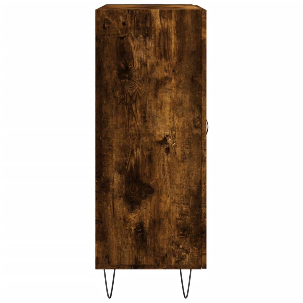 Sideboard Smoked Oak 69,5x34x90 cm Engineered Wood