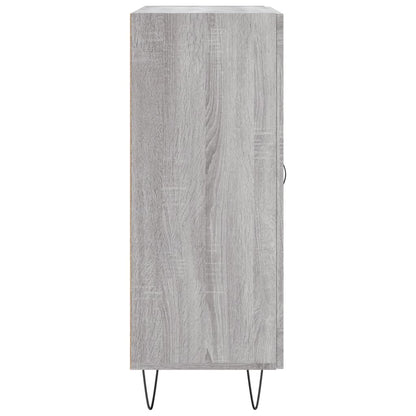 Sideboard Grey Sonoma 69.5x34x90 cm Engineered Wood
