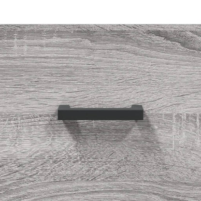 Sideboard Grey Sonoma 69.5x34x90 cm Engineered Wood