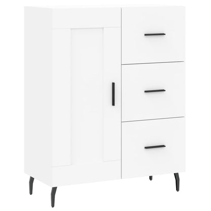 Sideboard White 69.5x34x90 cm Engineered Wood