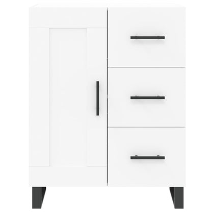 Sideboard White 69.5x34x90 cm Engineered Wood