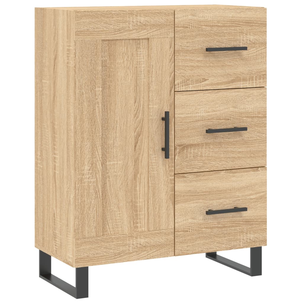 Sideboard Sonoma Oak 69.5x34x90 cm Engineered Wood