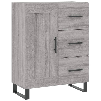 Sideboard Grey Sonoma 69,5x34x90 cm Engineered Wood