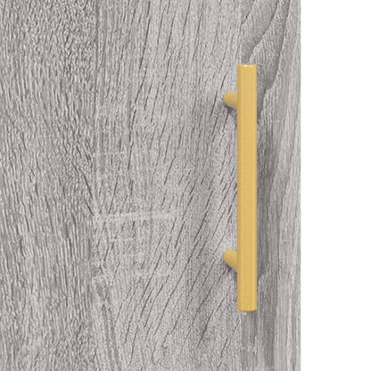 Sideboard Grey Sonoma 34.5x34x90 cm Engineered Wood