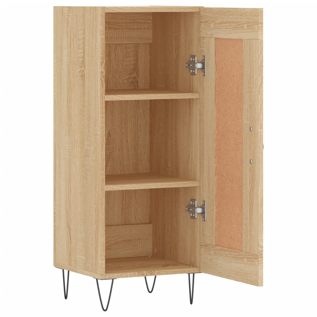 Sideboard Sonoma Oak 34.5x34x90 cm Engineered Wood