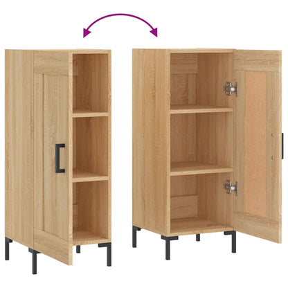 Sideboard Sonoma Oak 34.5x34x90 cm Engineered Wood