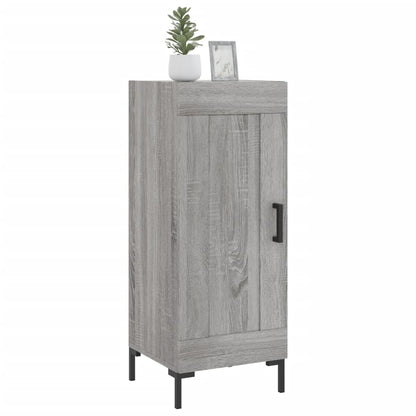 Sideboard Grey Sonoma 34.5x34x90 cm Engineered Wood