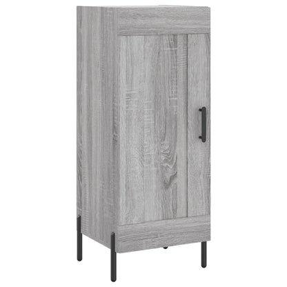 Sideboard Grey Sonoma 34.5x34x90 cm Engineered Wood