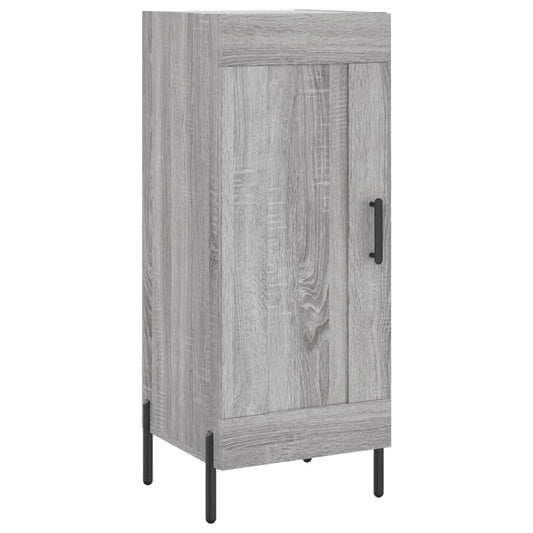 Sideboard Grey Sonoma 34.5x34x90 cm Engineered Wood