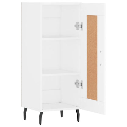 Sideboard White 34.5x34x90 cm Engineered Wood