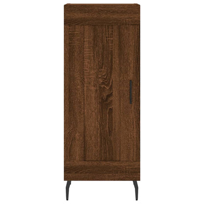 Sideboard Brown Oak 34.5x34x90 cm Engineered Wood