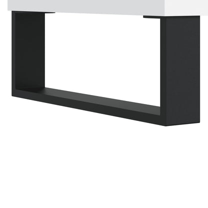 Coffee Table White 55x55x36.5 cm Engineered Wood