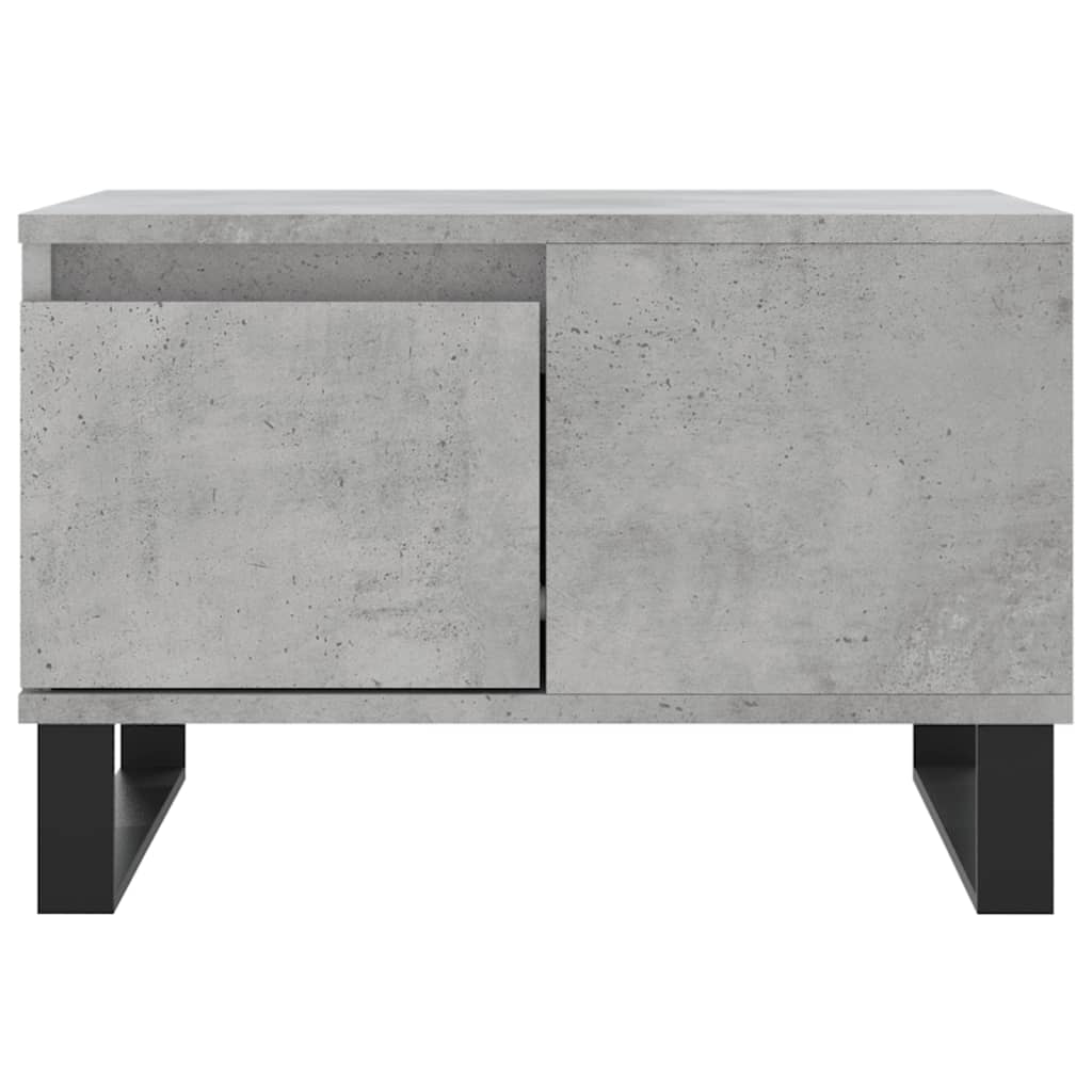 Coffee Table Concrete Grey 55x55x36.5 cm Engineered Wood