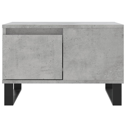 Coffee Table Concrete Grey 55x55x36.5 cm Engineered Wood
