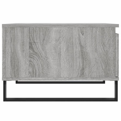 Coffee Table Grey Sonoma 55x55x36.5 cm Engineered Wood