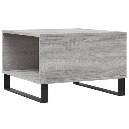 Coffee Table Grey Sonoma 55x55x36.5 cm Engineered Wood