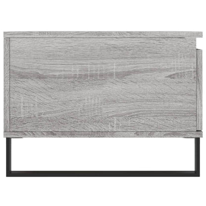 Coffee Table Grey Sonoma 90x50x36.5 cm Engineered Wood
