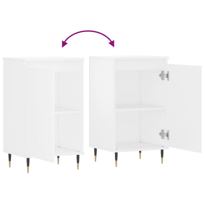 Sideboard White 40x35x70 cm Engineered Wood