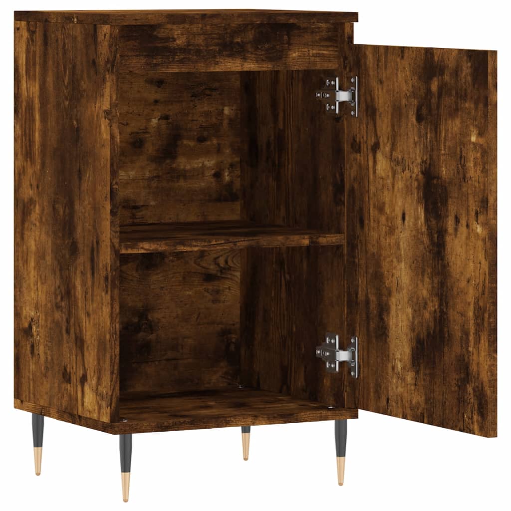 Sideboard Smoked Oak 40x35x70 cm Engineered Wood