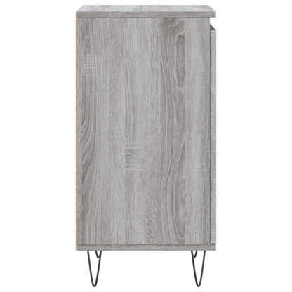 Sideboards 2 pcs Grey Sonoma 40x35x70 cm Engineered Wood