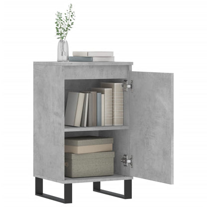 Sideboard Concrete Grey 40x35x70 cm Engineered Wood