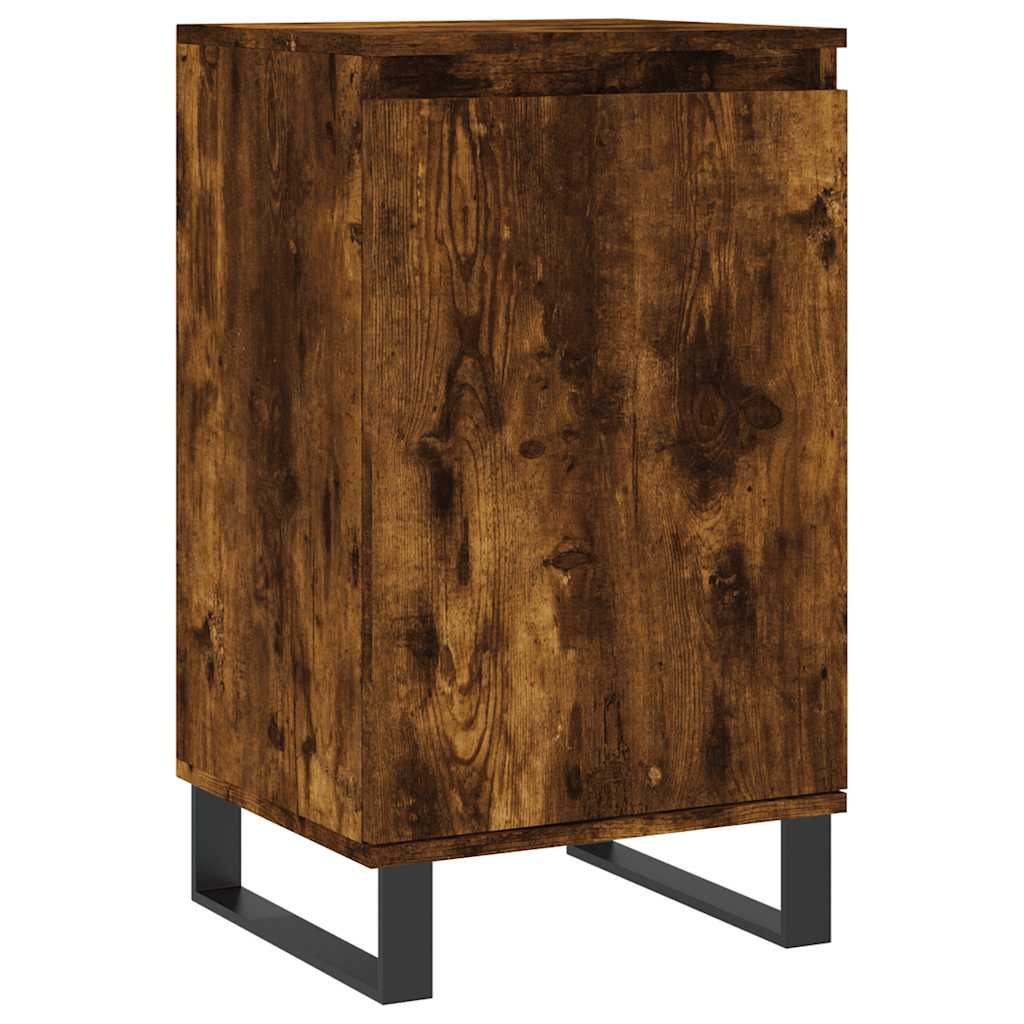 Sideboard Smoked Oak 40x35x70 cm Engineered Wood