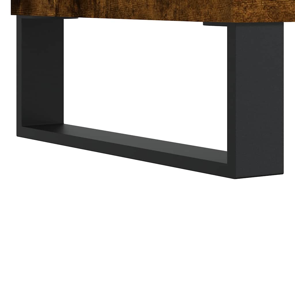 Sideboard Smoked Oak 40x35x70 cm Engineered Wood