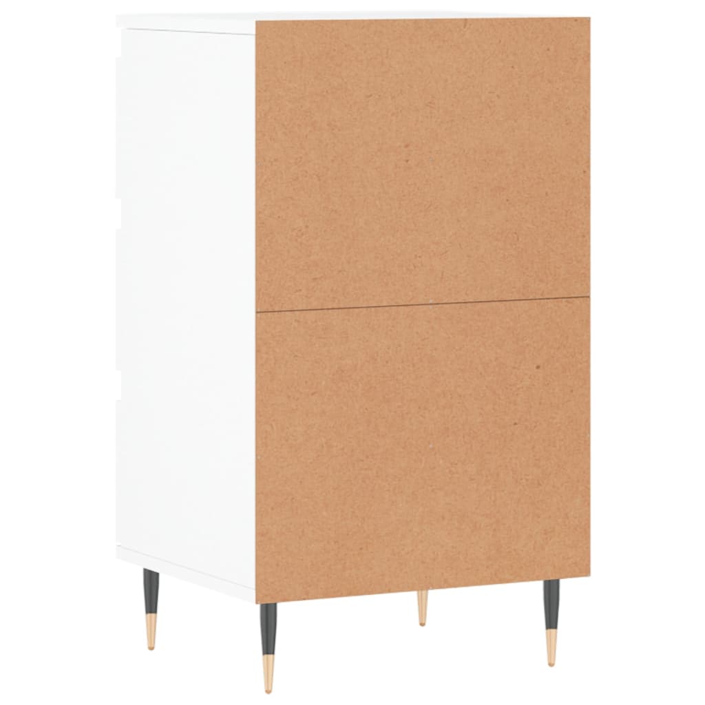 Sideboard White 40x35x70 cm Engineered Wood