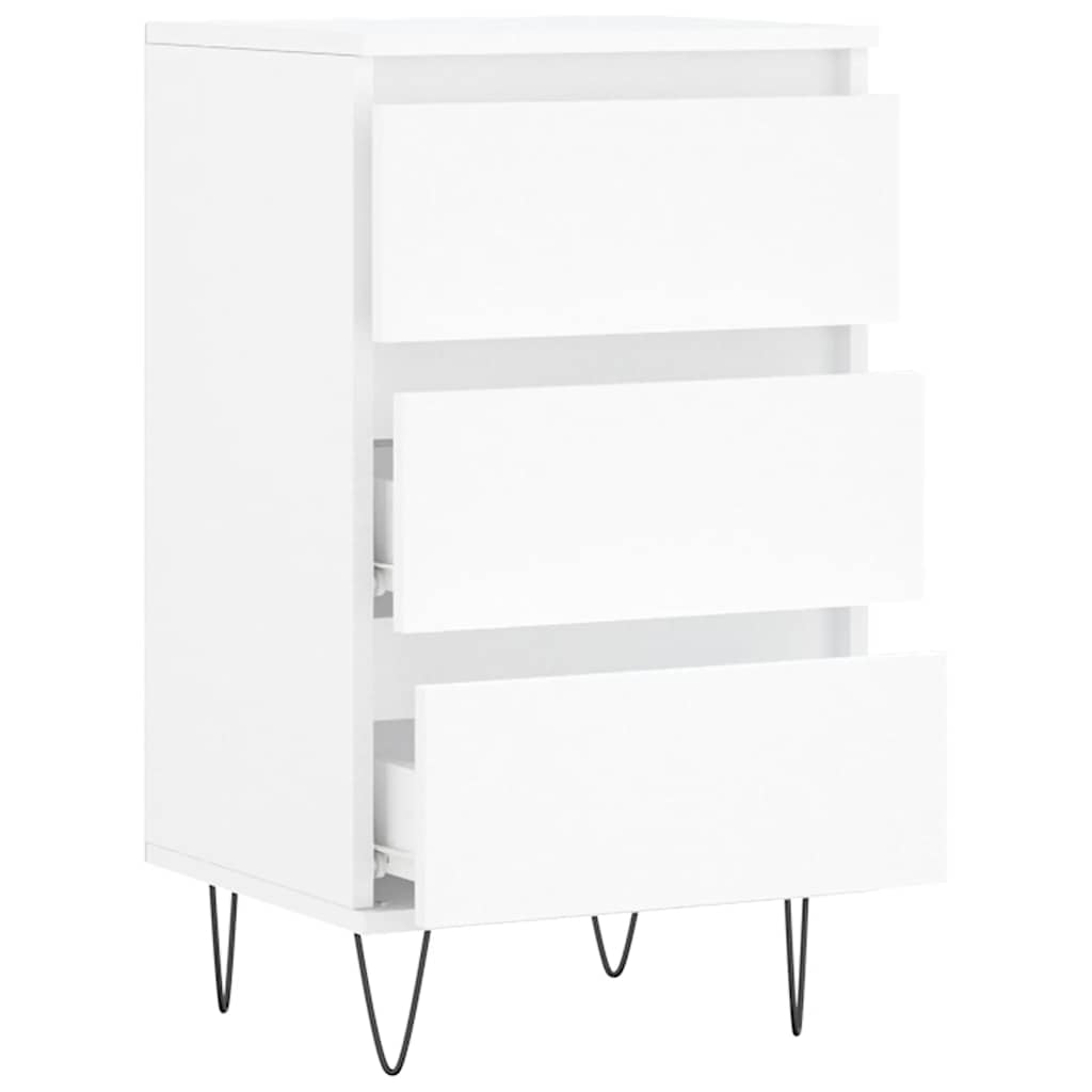 Sideboard White 40x35x70 cm Engineered Wood
