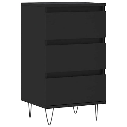 Sideboard Black 40x35x70 cm Engineered Wood