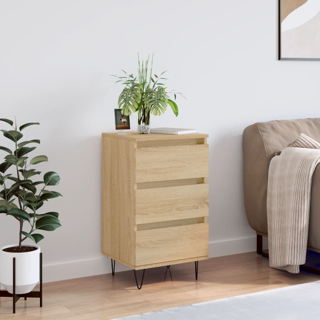 Sideboard Sonoma Oak 40x35x70 cm Engineered Wood