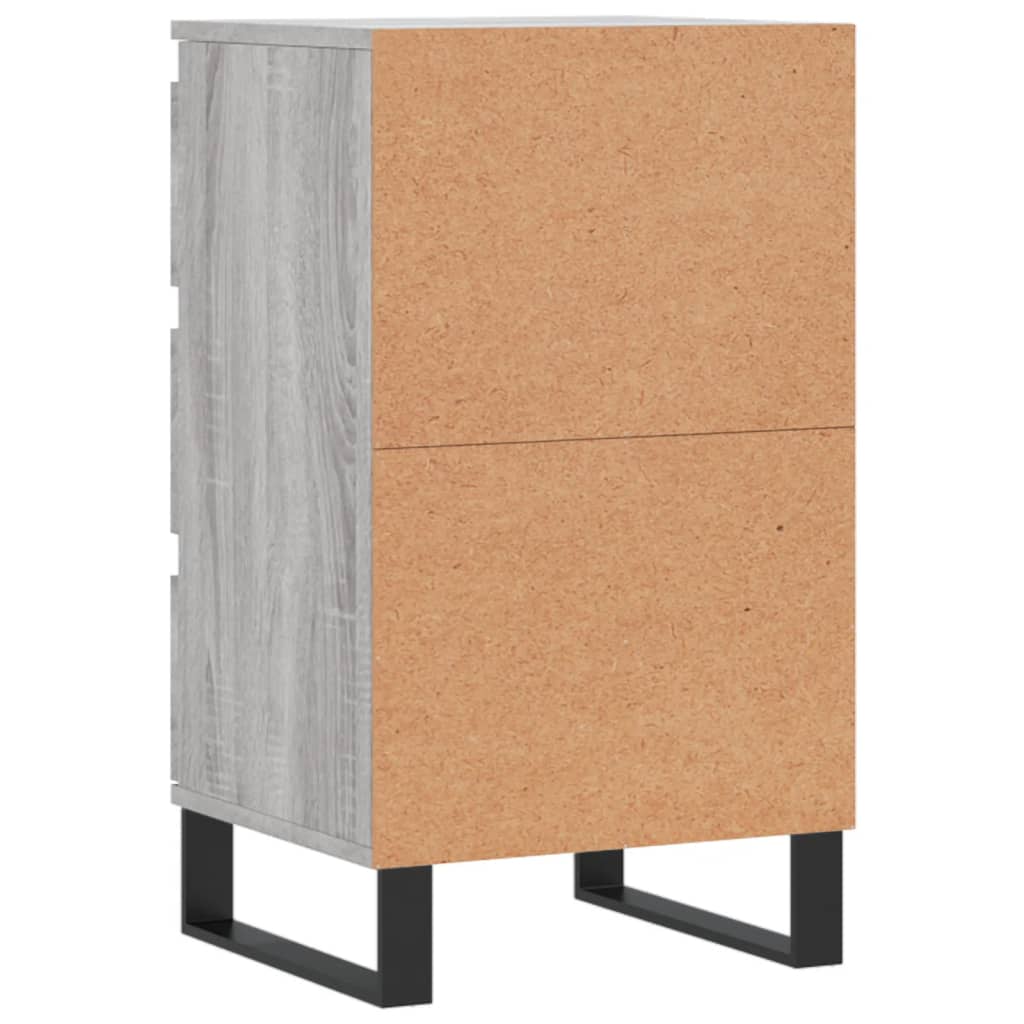 Sideboard Grey Sonoma 40x35x70 cm Engineered Wood