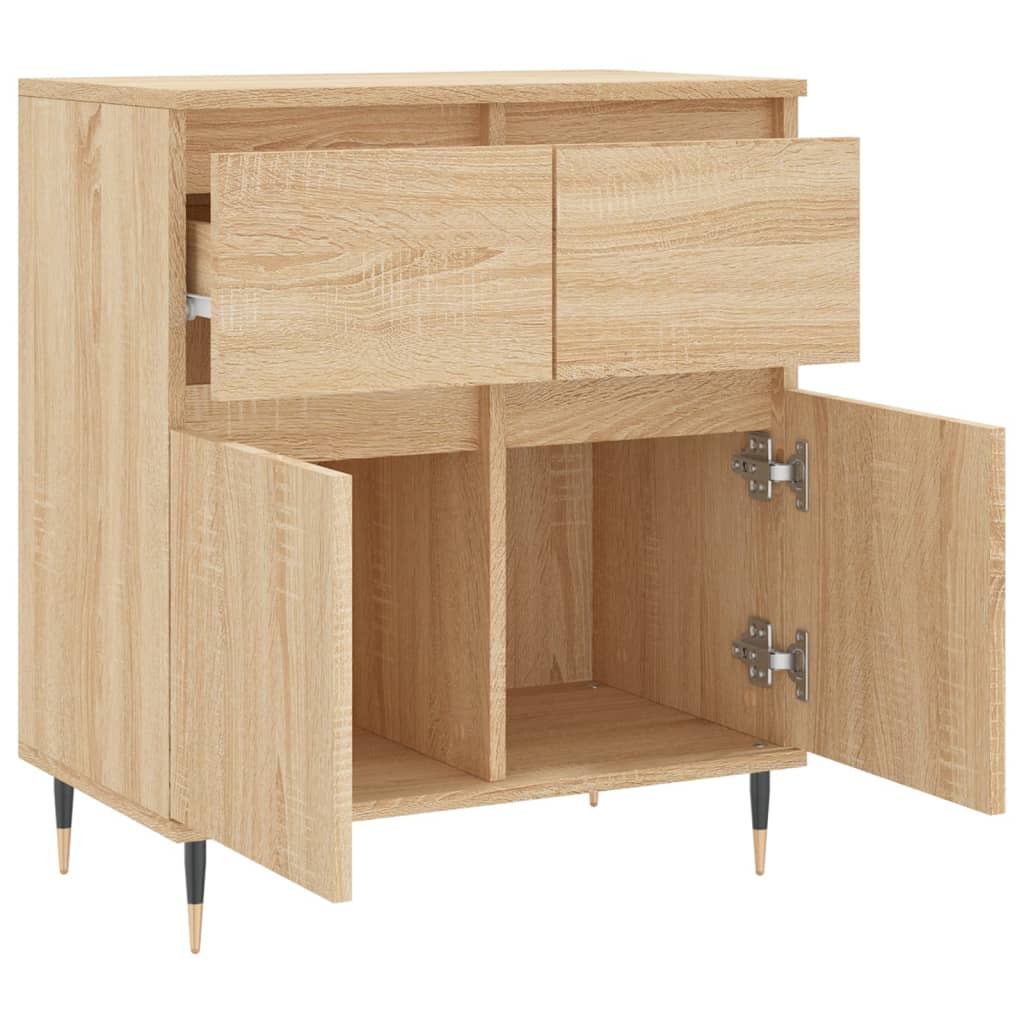 Sideboard Sonoma Oak 60x35x70 cm Engineered Wood