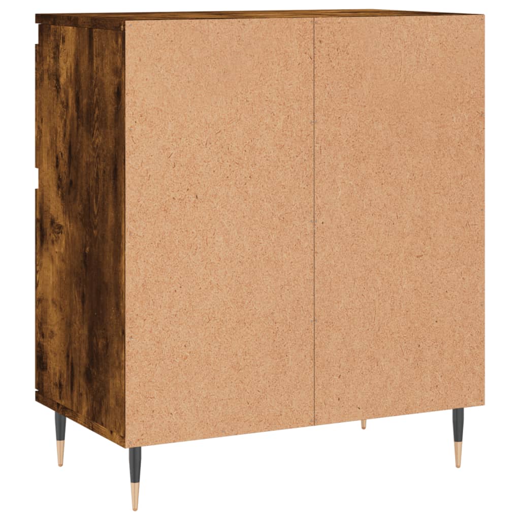 Sideboard Smoked Oak 60x35x70 cm Engineered Wood