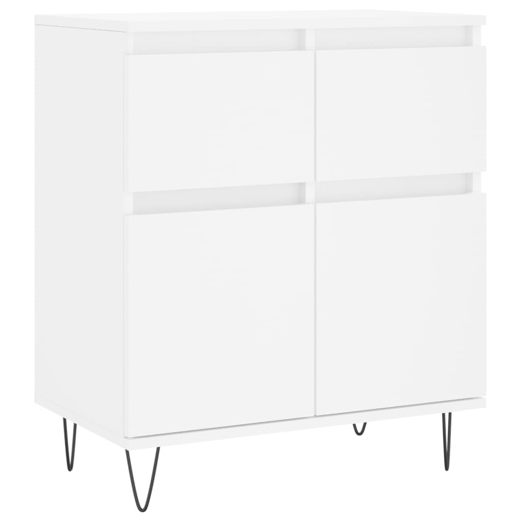 Sideboard White 60x35x70 cm Engineered Wood