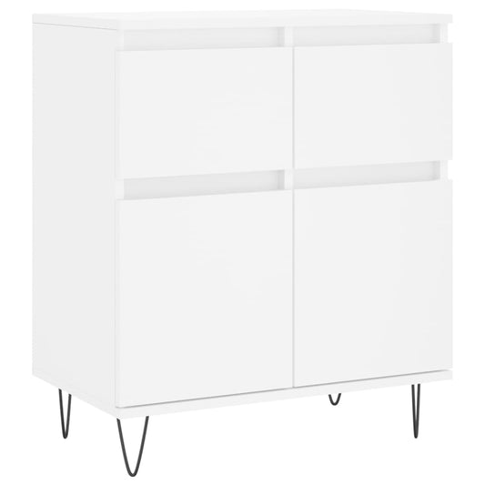 Sideboard White 60x35x70 cm Engineered Wood