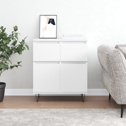 Sideboard White 60x35x70 cm Engineered Wood