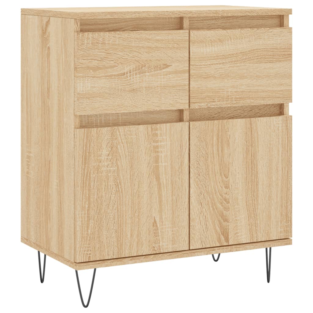 Sideboard Sonoma Oak 60x35x70 cm Engineered Wood