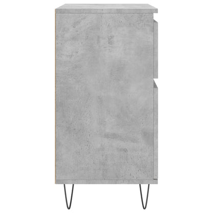 Sideboard Concrete Grey 60x35x70 cm Engineered Wood